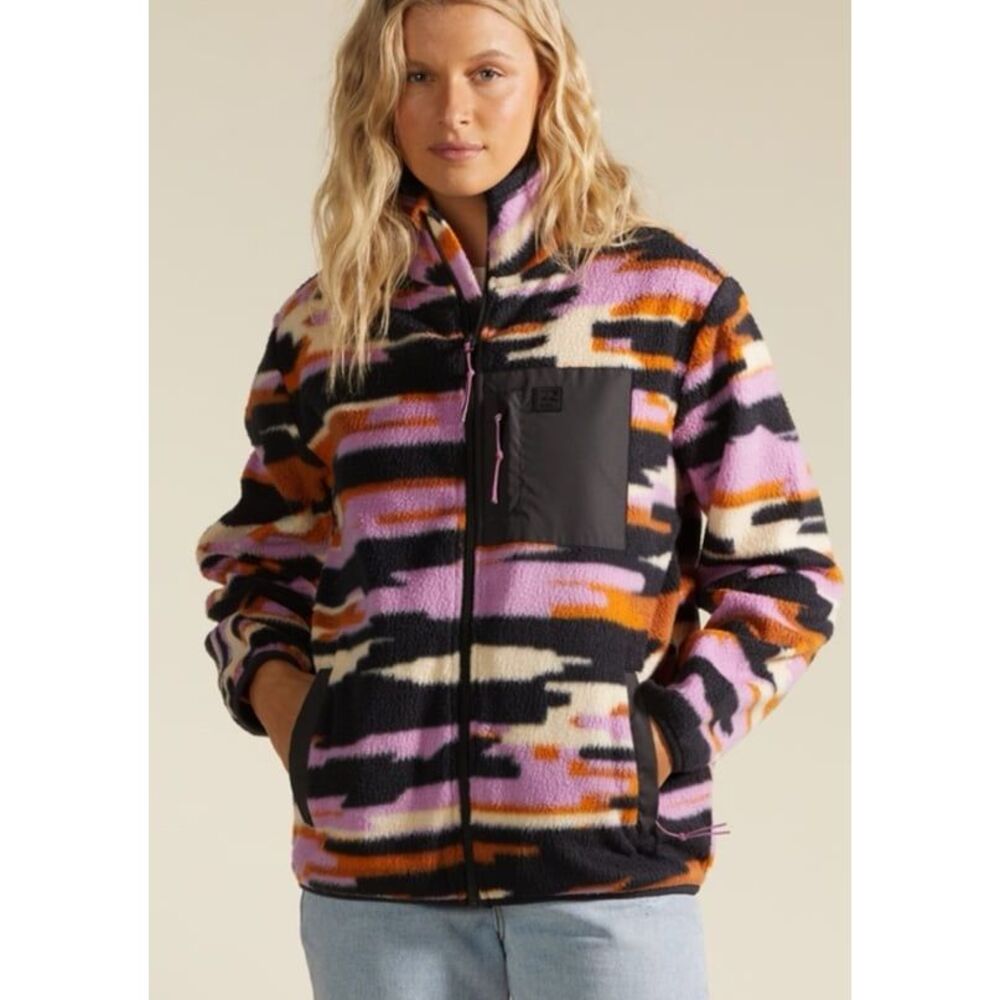 Billabong zip‎ up fleece size XS
